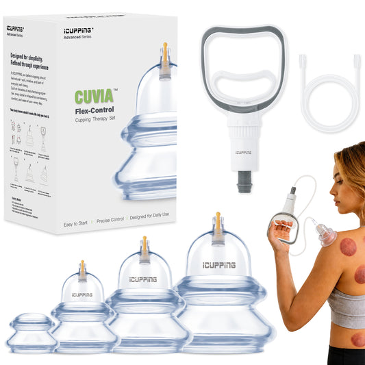 CUVIA Hybrid Vacuum Cupping Set