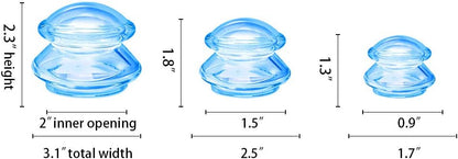Silicone Cupping Therapy Set – 7 Reusable Cups