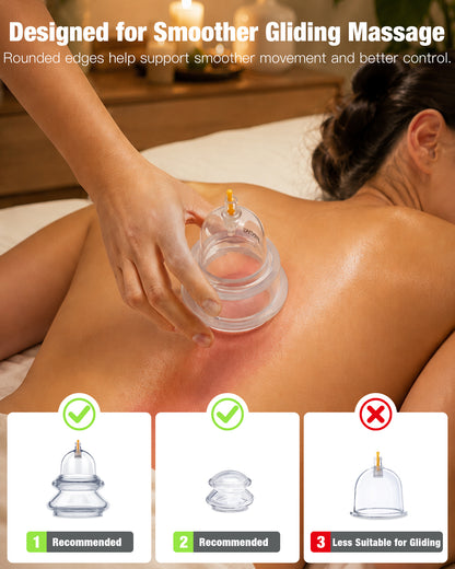 CUVIA Hybrid Vacuum Cupping Set