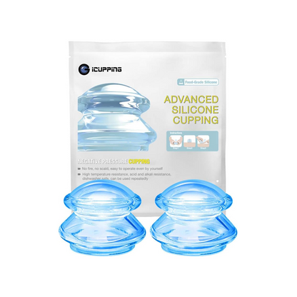 Silicone Cupping Therapy Set-(2 Cups）